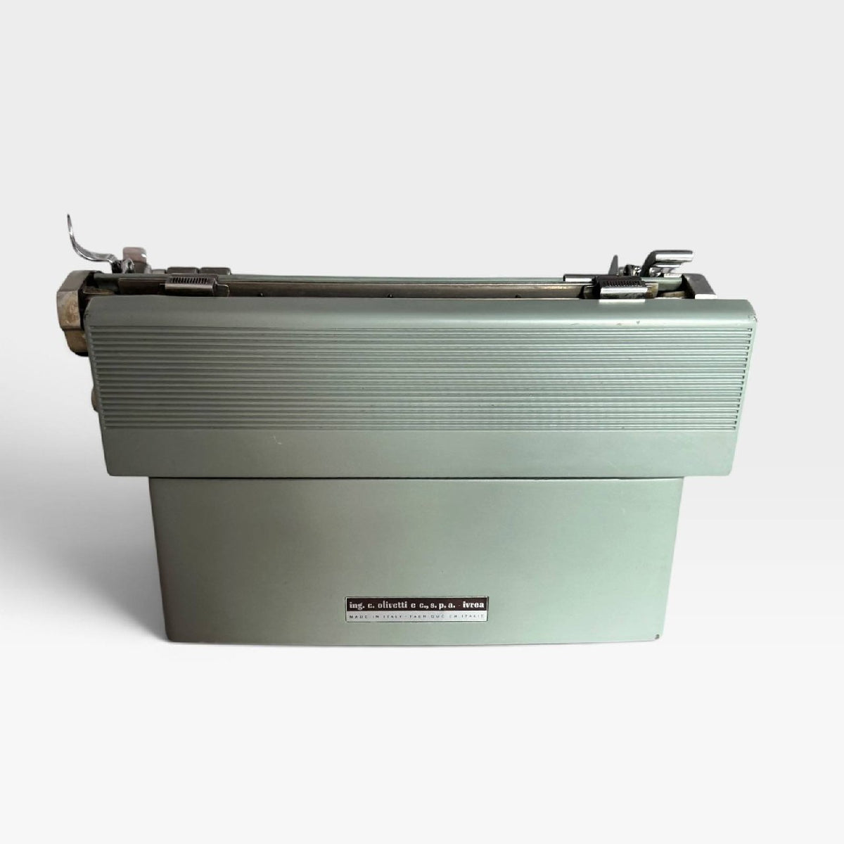 Olivetti Lexikon 80 verde a carrello corto — fotografia 8