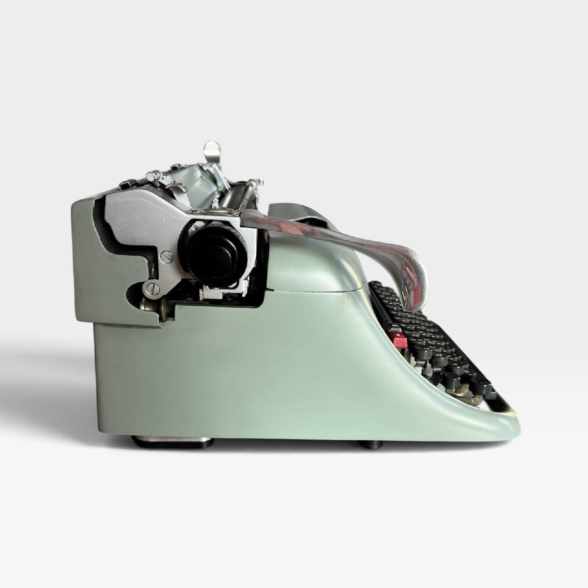 Olivetti Lexikon 80 verde a carrello corto — fotografia 10