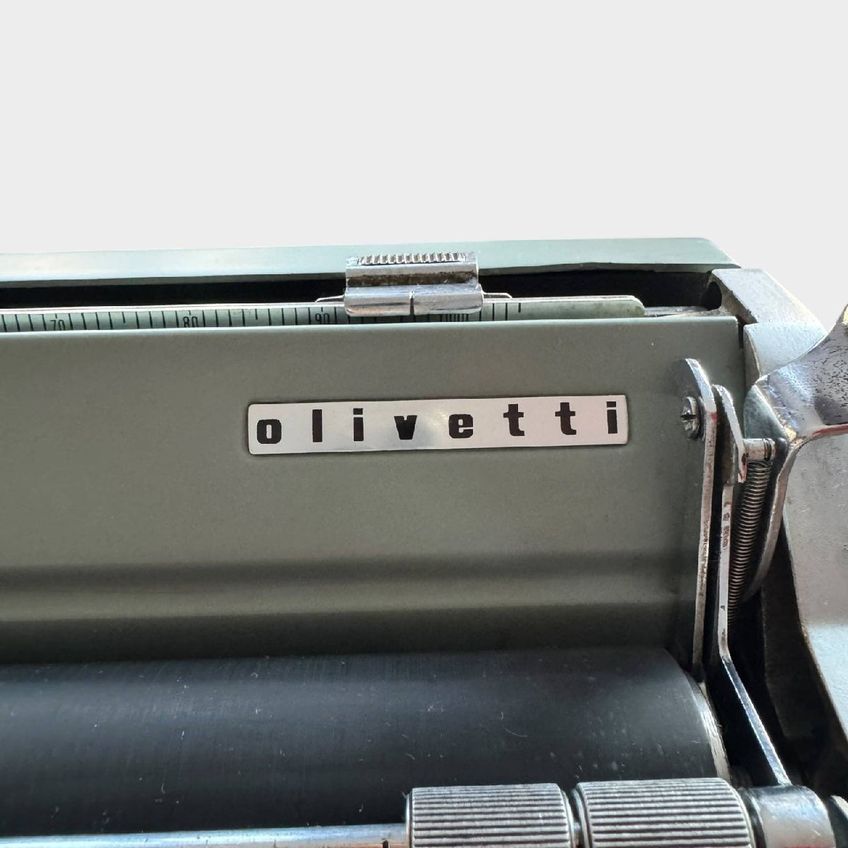 Olivetti Lexikon 80 verde a carrello corto — fotografia 14