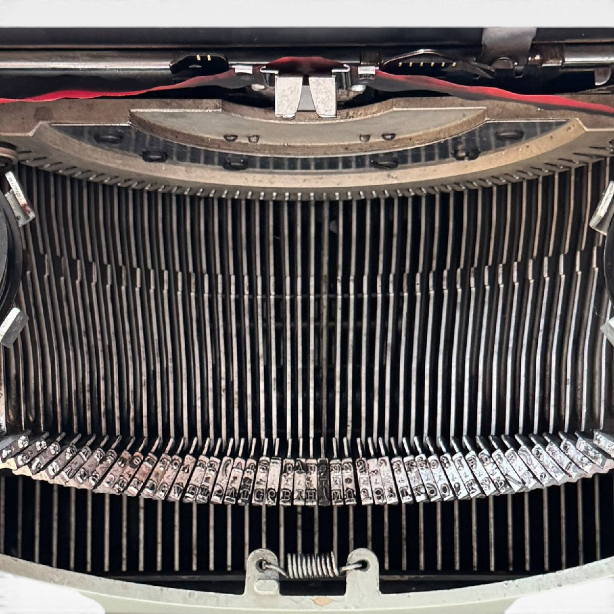Olivetti Lexikon 80 verde a carrello corto — fotografia 18