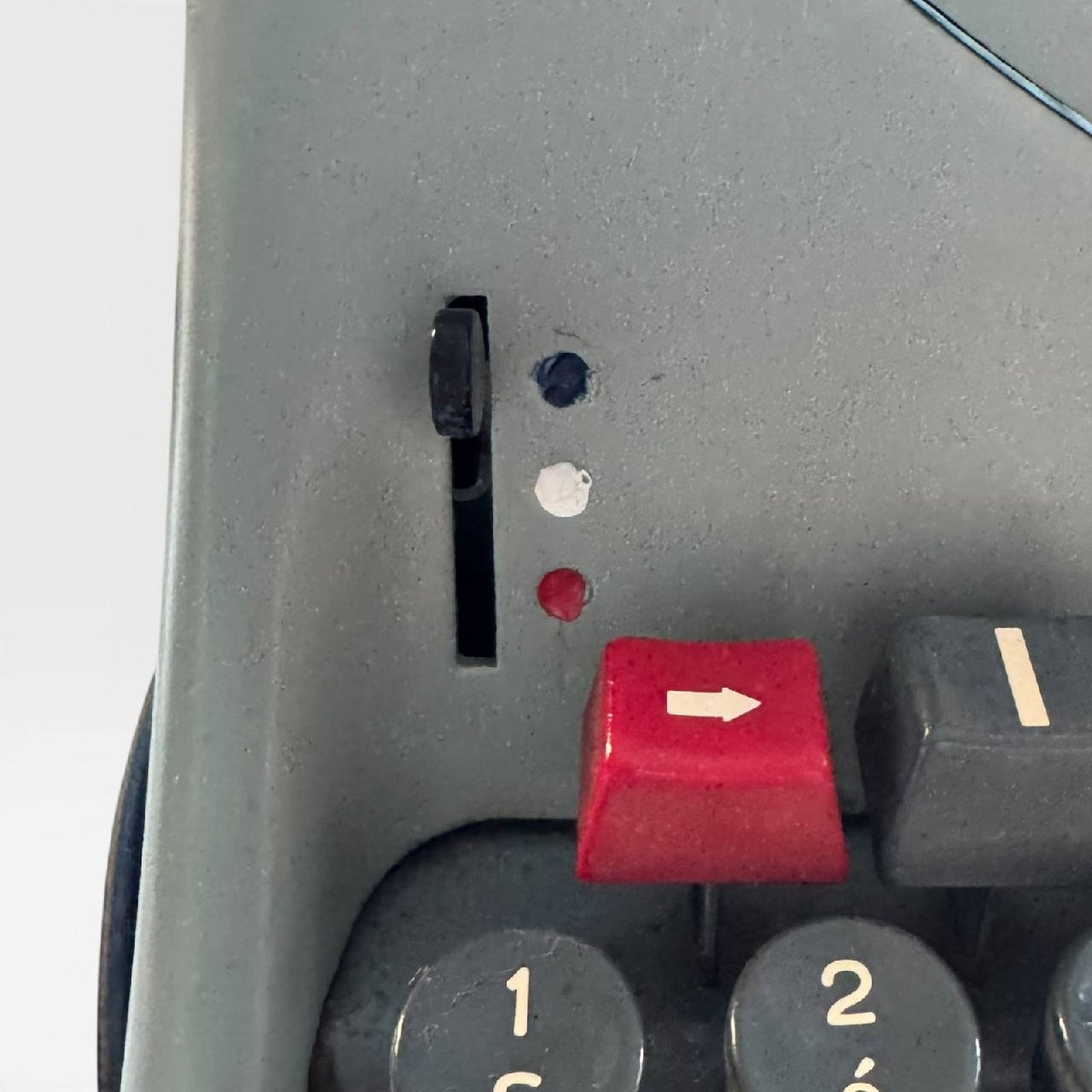 Olivetti Lexikon 80 verde a carrello corto — fotografia 19
